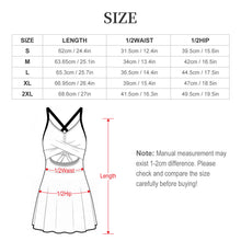 Cargar imagen en el visor de la galería, Traje  / Bikini de baño de una pieza con la espalda descubierta para Mujer SDS513 con Foto Logo Patrón Texto (Impresión Completa de una sola imagen)
