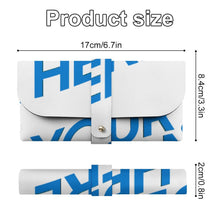 Cargar imagen en el visor de la galería, Estuche de piel para gafas JJ0531103 personalizado con patrón foto texto
