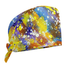 Cargar imagen en el visor de la galería, Work Hat Colorful Splash Ink Style 26.5x13.5cm
