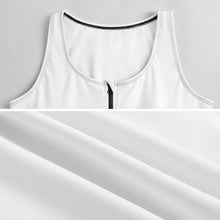 Cargar imagen en el visor de la galería, Chaleco Yoga Cremallera Personalizable | Top Deportivo Mujer con Almohadillas
