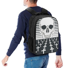 Cargar imagen en el visor de la galería, Mochila Escolar Resistente 16" Personalizada | Daypack Nylon Doble Compartimento
