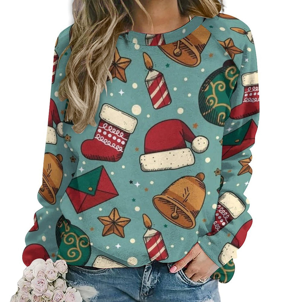 Sudadera Raglán Personalizada con Foto | Cuello Redondo Unisex