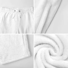 Cargar imagen en el visor de la galería, Pantalón de pijama holgado de felpa para mujer LM072 personalizado con patrón foto texto (impresión de imagen única)
