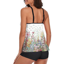 Cargar imagen en el visor de la galería, Tankini Personalizado con Culotte (Bañador de Dos Piezas Estilizador)
