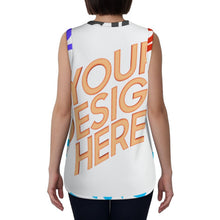 Cargar imagen en el visor de la galería, Camiseta de tirantes deportiva y de yoga para mujer MWL620 personalizado con patrón foto texto (impresión de imágenes múltiples)
