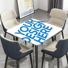 Cargar imagen en el visor de la galería, Mantel cuadrado de hule JJ05191095 personalizado con patrón foto texto (impresión de imagen única)
