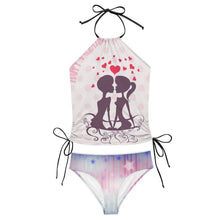 Cargar imagen en el visor de la galería, Tankini Personalizado de Dos Piezas para Mujer | Tu Foto y Diseño
