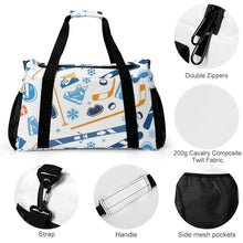 Cargar imagen en el visor de la galería, Bolsa de Viaje Duffle Personalizable con Foto | Bolso Resistente

