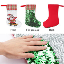 Cargar imagen en el visor de la galería, Calcetín de Navidad Mágico de Lentejuelas Personalizado
