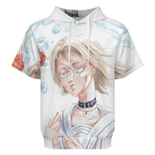 Cargar imagen en el visor de la galería, Sudadera Capucha Manga Corta Hombre | Tejido Air Layer Personalizable
