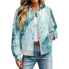 Cargar imagen en el visor de la galería, Chaqueta Bomber Personalizable con Capucha Unisex
