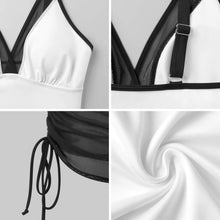 Cargar imagen en el visor de la galería, Bañador de Una Pieza con Control de Abdomen y Escote en V Personalizable
