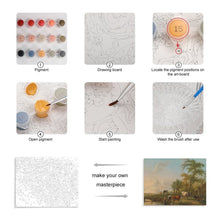 Cargar imagen en el visor de la galería, Kit de Pintar por Números para Parejas/Familias | Pintad Juntos
