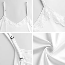 Cargar imagen en el visor de la galería, Camisón de Encaje para Mujer LM669 personalizado con patrón foto texto

