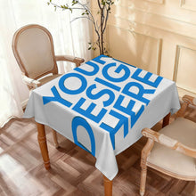 Cargar imagen en el visor de la galería, Mantel cuadrado Oxford JJ05191112 personalizado con patrón foto texto
