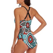 Cargar imagen en el visor de la galería, Bañador Una Pieza Personalizado | Traje de Baño Ajustable Control Abdomen
