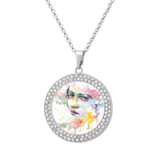 Cargar imagen en el visor de la galería, Collar Personalizado con Pedrería Brillante
