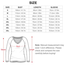 Cargar imagen en el visor de la galería, Camiseta Oversize Cuello Doble V Personalizada | Manga Larga &amp; Estilo Boyfriend
