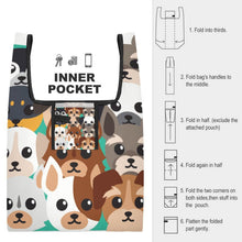 Cargar imagen en el visor de la galería, Bolsa de Compra Plegable Personalizada | Resistente 18kg y Lavable
