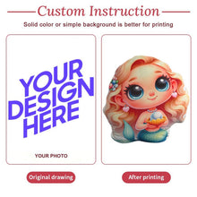 Cargar imagen en el visor de la galería, Fundas de Cojín con Forma JJ05191144 Personalizado con patrón foto texto
