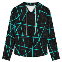 Cargar imagen en el visor de la galería, Chaqueta Camisa con Capucha Personalizable para Hombre
