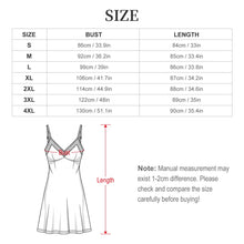 Cargar imagen en el visor de la galería, Camisón de Encaje para Mujer LM669 personalizado con patrón foto texto

