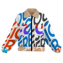Cargar imagen en el visor de la galería, Chaqueta de mujer con doble cremallera MWL523 personalizado con patrón foto texto (impresión de imágenes múltiples)
