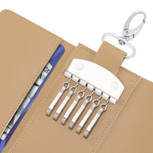 Cargar imagen en el visor de la galería, Estuche de Llaves Personalizado Cuero PU | Organizador Minimalista
