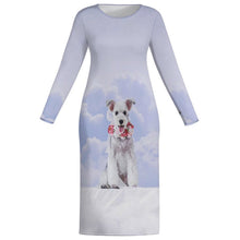 Cargar imagen en el visor de la galería, Vestido Personalizado de Manga Larga | Regalo Único para Mujer
