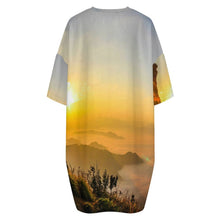 Cargar imagen en el visor de la galería, Camisón de Franela Personalizado Talla Grande | Pijama Suave
