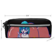 Cargar imagen en el visor de la galería, Estuche Doble Capa Piel Lichi Personalizado | Neceser de Cuero PU
