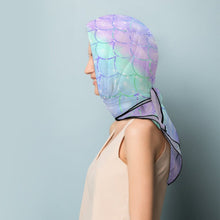 Cargar imagen en el visor de la galería, Pañuelo Cuadrado Personalizado (68x68cm) | Satén Tacto Seda | Multiusos
