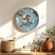 Cargar imagen en el visor de la galería, Lightweight Decorative Tray Witches, Flights, Moons, Broomsticks
