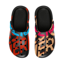 Cargar imagen en el visor de la galería, Zapatos de tacón alto perforados para mujer F52 personalizado con patrón foto texto
