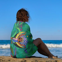 Cargar imagen en el visor de la galería, Toalla de Playa Grande Personalizada con Tu Foto | Absorbente
