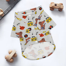 Cargar imagen en el visor de la galería, Camisa Personalizada para Mascotas con Cuello y Tejido Elástico
