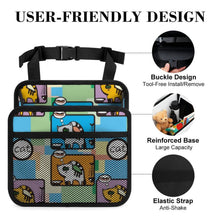 Cargar imagen en el visor de la galería, Organizador de Asiento de Coche Personalizado | Bolsa de Almacenamiento PU
