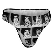Cargar imagen en el visor de la galería, Tanga Personalizado Mujer "Seda de Leche" | Ropa Interior Invisible y Suave
