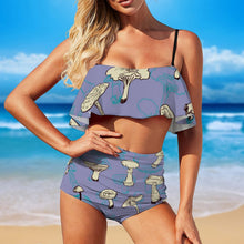 Cargar imagen en el visor de la galería, Bikini con Volantes Personalizado | Traje de Baño Estampado con Foto
