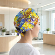 Cargar imagen en el visor de la galería, Work Hat Colorful Splash Ink Style 26.5x13.5cm
