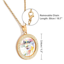 Cargar imagen en el visor de la galería, Collar Personalizado con Pedrería Brillante
