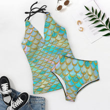 Cargar imagen en el visor de la galería, Tankini Holgado Mujer 2 Piezas | Bañador Tipo Camiseta Personalizado
