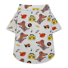 Cargar imagen en el visor de la galería, Camisa Personalizada para Mascotas con Cuello y Tejido Elástico
