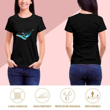 Cargar imagen en el visor de la galería, Camiseta Mujer Personalizada HD | 100% Algodón Premium | Impresión DTG
