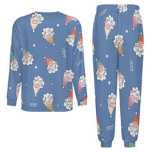 Cargar imagen en el visor de la galería, Pijama Personalizado para Hombre | Conjunto de Seda de Leche con Foto
