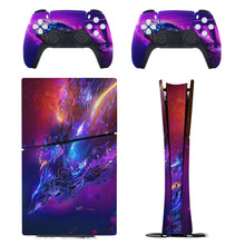 Cargar imagen en el visor de la galería, Adhesivo de skins de PS5 para edición digital personalizado con patrón foto texto
