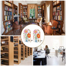 Cargar imagen en el visor de la galería, Sujeta Libros 2 Pares / Oficina Soporte Libros Talla Grande / Sujetalibros Originales / Estanteria de Madera para Escuela Decoración del Hogar BG1613026 Personalizada con Foto Logo Patrón Texto
