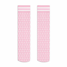 Cargar imagen en el visor de la galería, Calcetines de moda unisex con 2 largos disponibles (46 cm, 60 cm) personalizado con patrón foto texto
