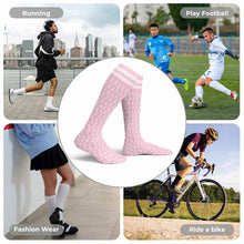 Cargar imagen en el visor de la galería, Calcetines de moda unisex con 2 largos disponibles (46 cm, 60 cm) personalizado con patrón foto texto
