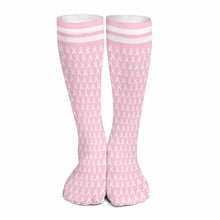 Cargar imagen en el visor de la galería, Calcetines de moda unisex con 2 largos disponibles (46 cm, 60 cm) personalizado con patrón foto texto
